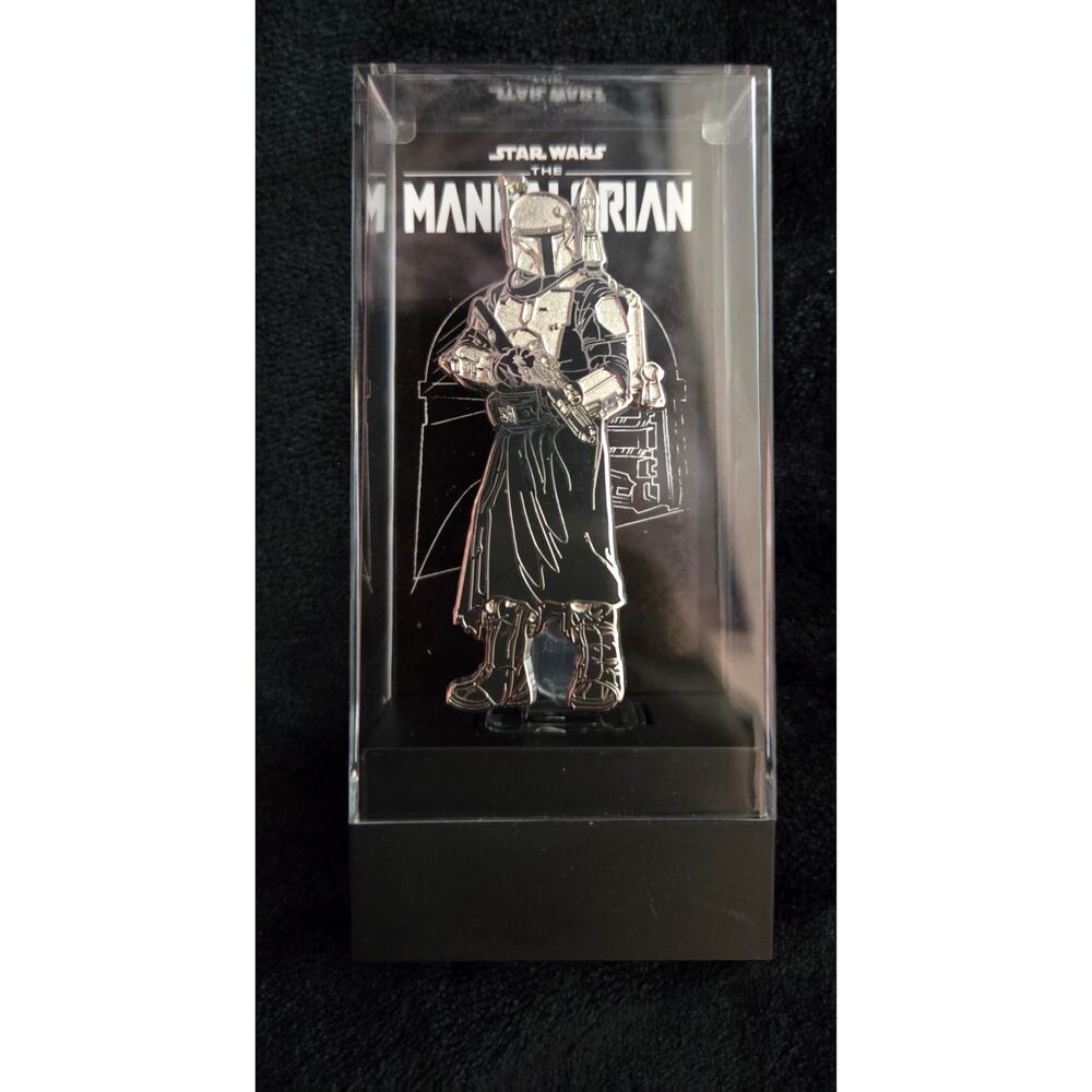 FiGPiN Boba Fett #737 Silver Limited Edition 2000 The Mandalorian